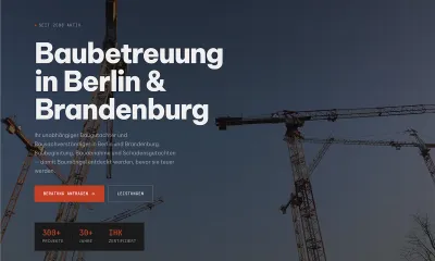 Webdesign Berlin Projekt: Baubetreuer Berlin – Lighthouse 99, Leads und KI-Optimierung